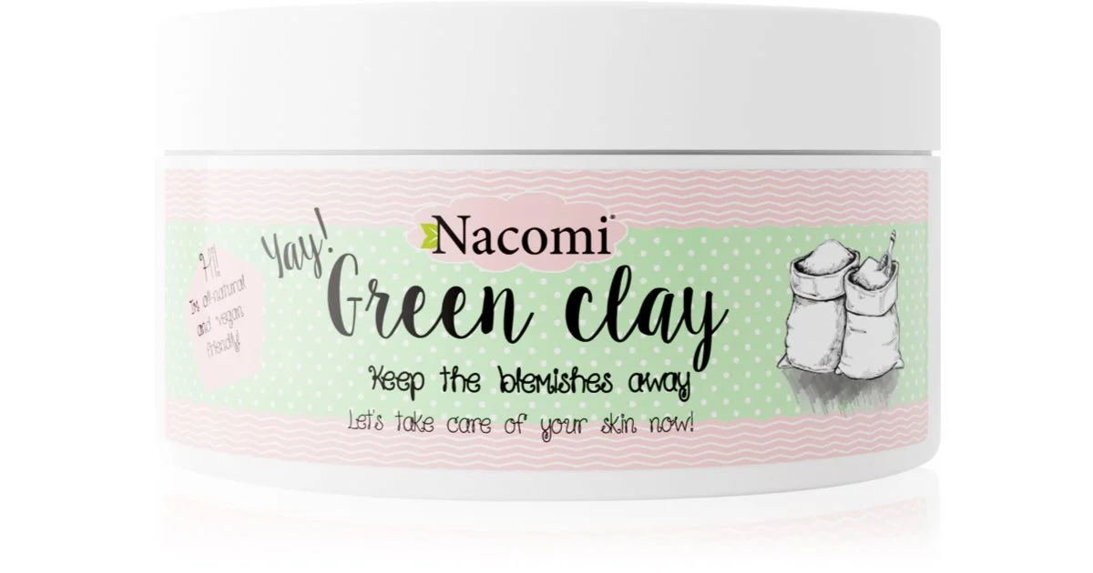 Nacomi maschera argilla verde 65g