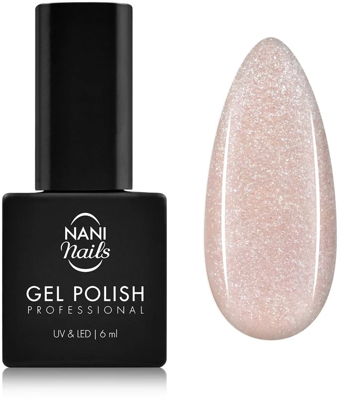 NaniNails NANI Professional gel smalto colore Sweet Pink Glitter 6 ml