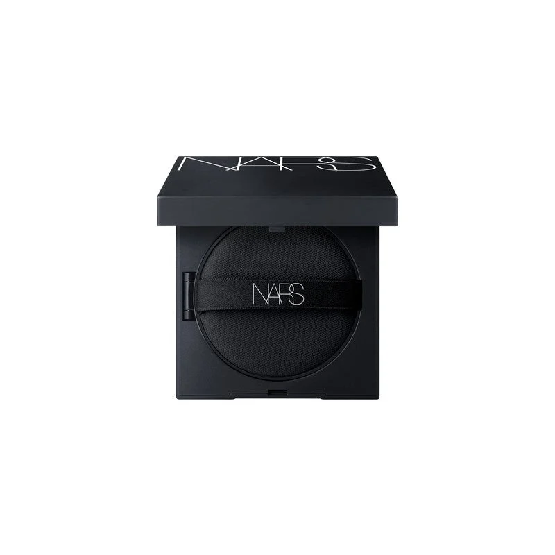 Nars, Cuscino Naturale Radiante lunga durata, Fondotinta in Polvere Vuoto Custodia Compatta in Plastica, Nero