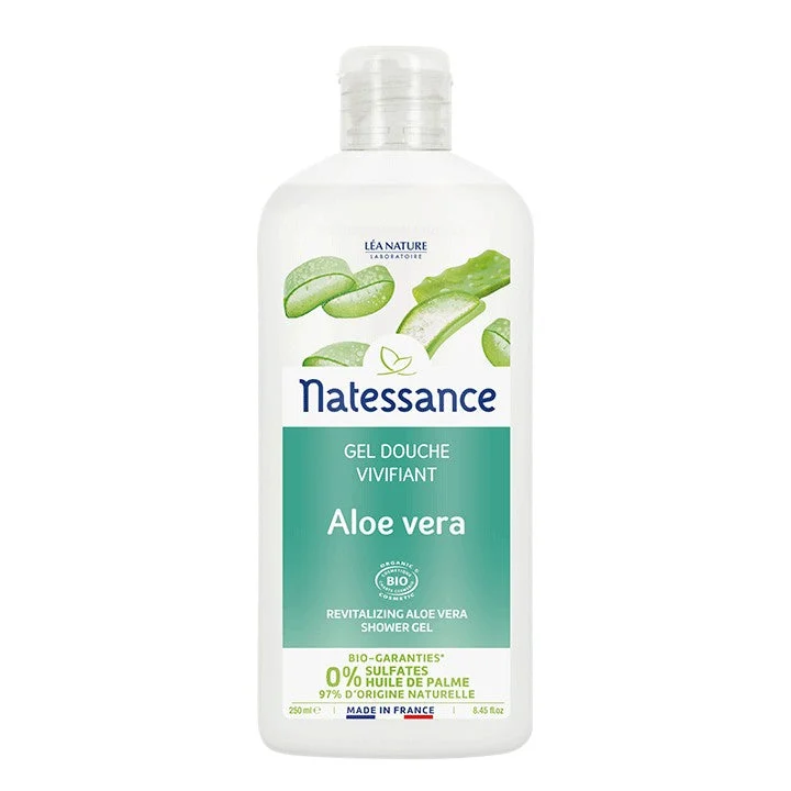 Natessance - Gel Doccia Tonificante - Aloe Vera BIOLOGICA 250ml