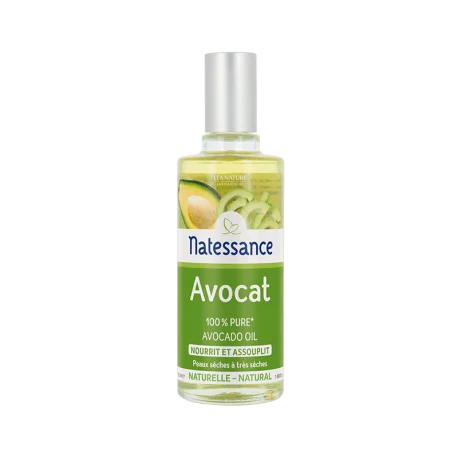 Natessance Olio Di Avocado Bio Olio Puro Nutre 50ml