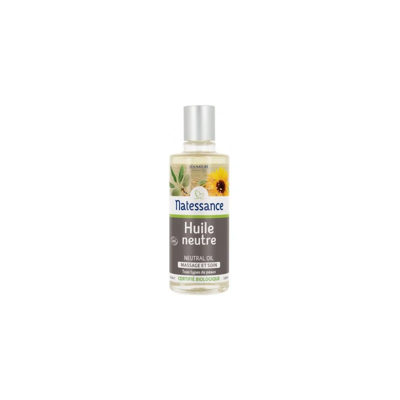 Natessance Olio Neutro Bio Olio Puro Massaggio E Cura 100ml