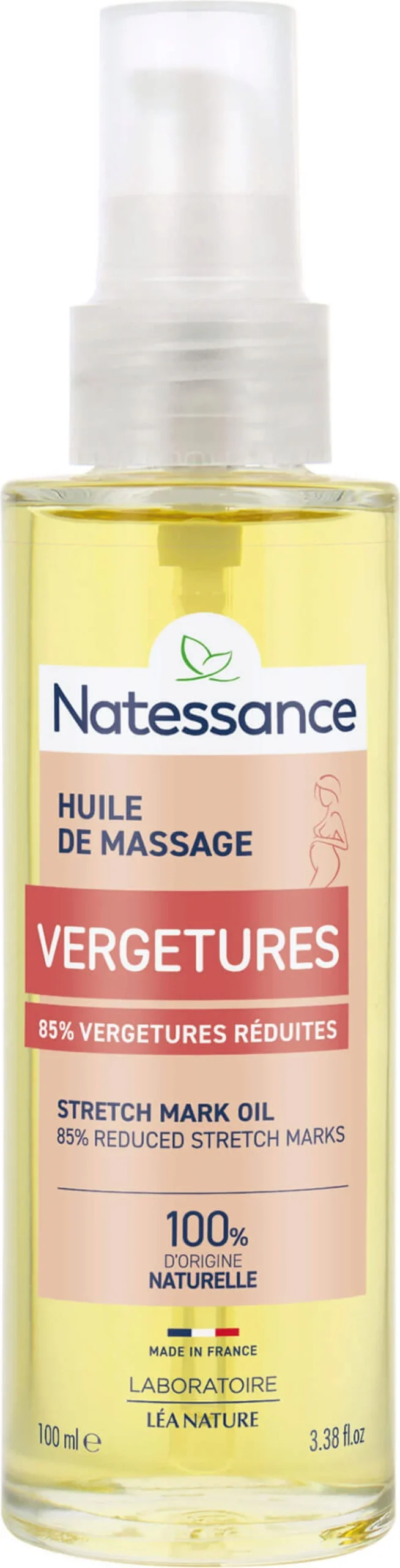 Natessance Olio da Massaggio Smagliature 100ml