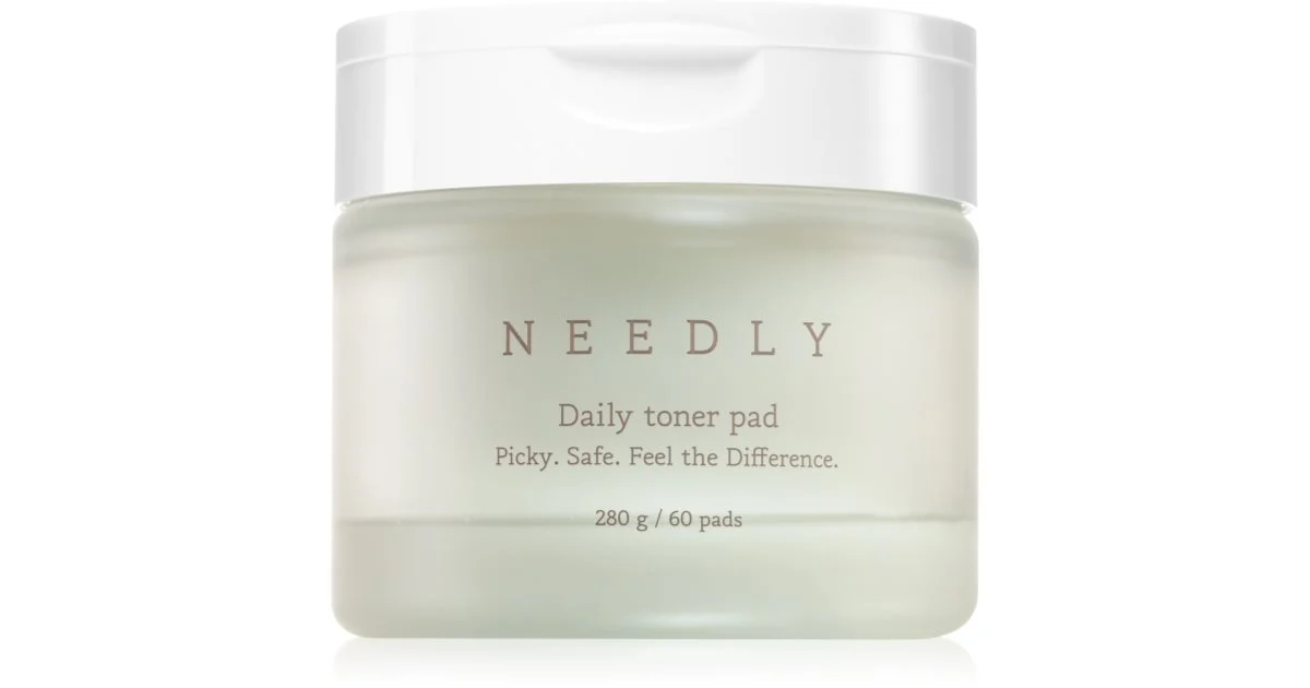 NEEDLY Daily Toner Pad dischetti esfolianti viso per pelli grasse e problematiche 60 pezzi