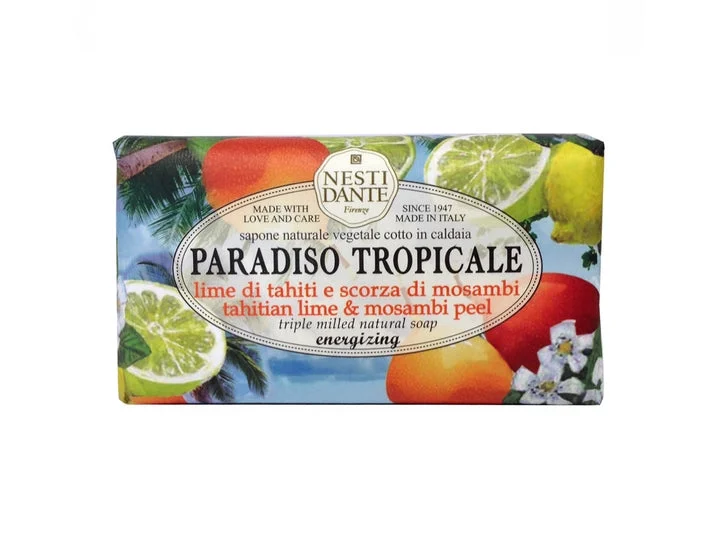 Nesti Dante Sapone Paradiso Tropicale Limone Tahitiano & Corteccia di Mosambi 250g
