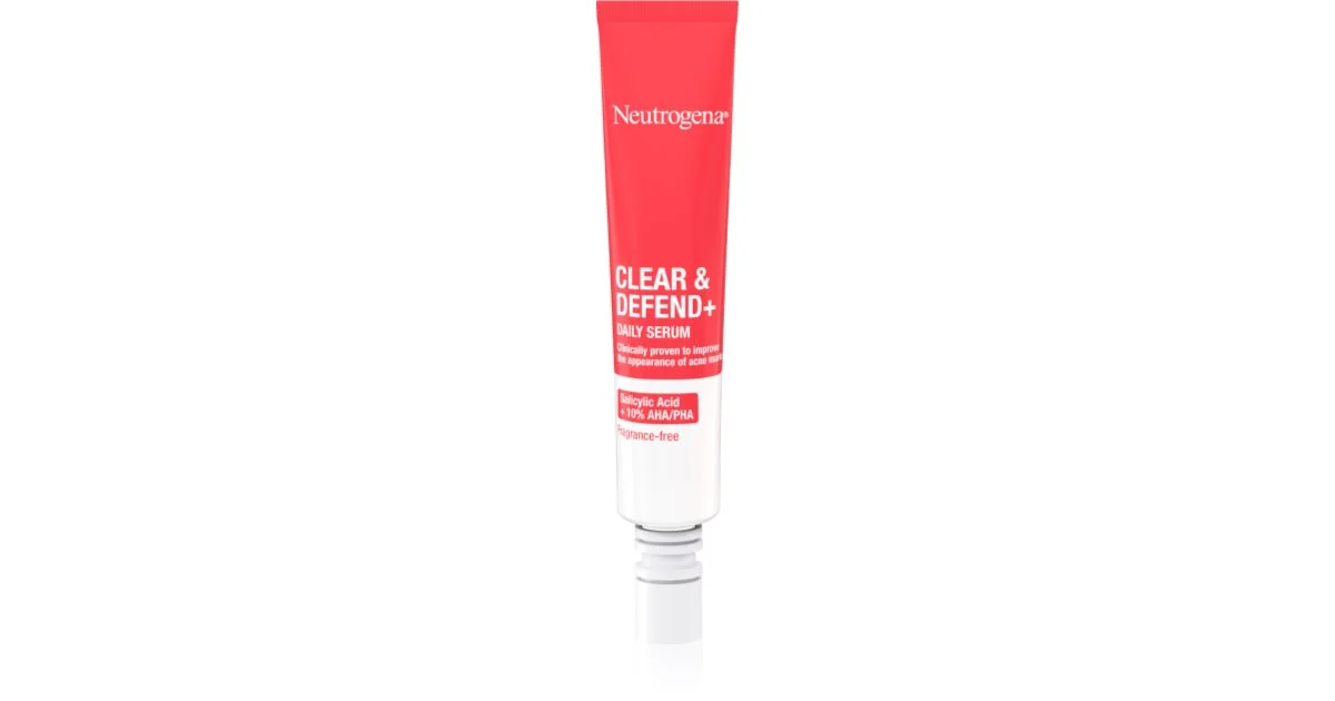 Neutrogena Clear & Defend+ Peeling - Siero per pelli problematiche - 30ml