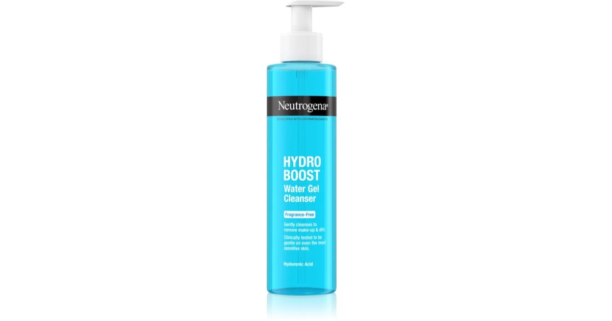Neutrogena Hydro Boost Gel Detergente Idratante Senza Profumo - 200ml