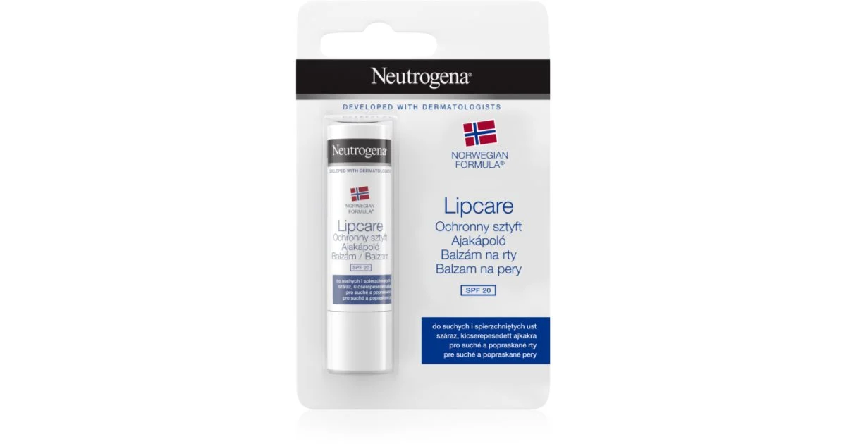 Neutrogena Norwegian Formula SPF20 - Balsamo labbra 4 g