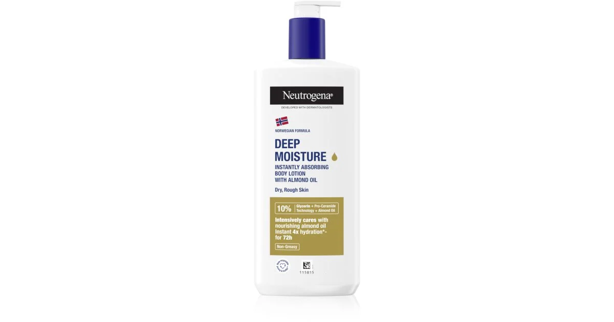 Neutrogena Lozione corpo idratante profonda con olio - 400ml