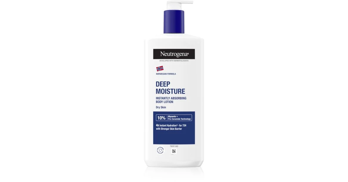 Neutrogena Lozione corpo idratante profonda per pelli secche 24 ore - 400ml