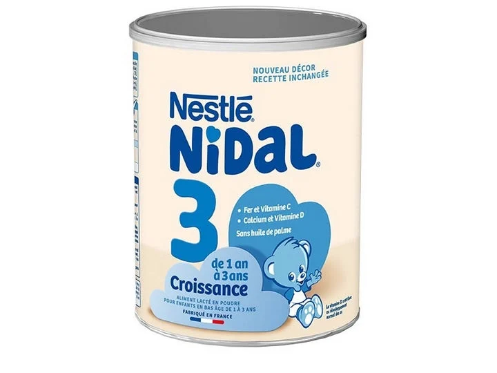 Nidal Crescita Latte in Polvere 3 ° Età Da 1 Anno 800g