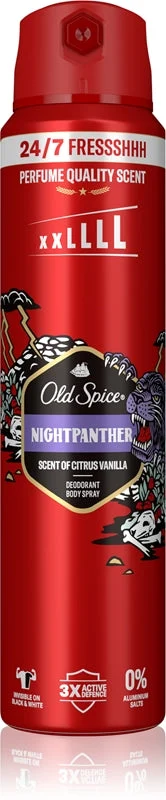 Old Spice Nightpanther deodorante e spray corpo per uomo 250 ml