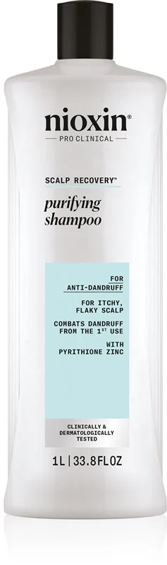 Nioxin Scalp Recovery - Shampoo Antiforfora - Cuoio Capelluto Secco e Prurito 1000ml
