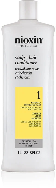 Nioxin System 1 - Balsamo - Capelli Naturali Con Lieve Diradamento 1000ml