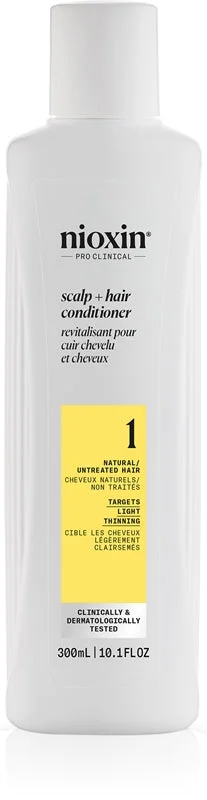 Nioxin Sistema 1 - Balsamo - Capelli Naturali Con Lieve Diradamento 300ml