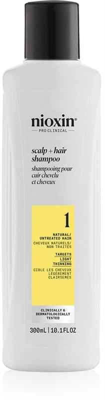 Nioxin Sistema 1 - Shampoo - Capelli Naturali Con Lieve Indebolimento 300ml
