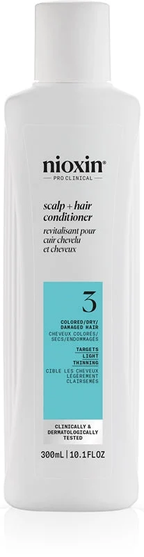 Nioxin System 3 - Balsamo - Capelli tinti e danneggiati con lieve indebolimento 300ml