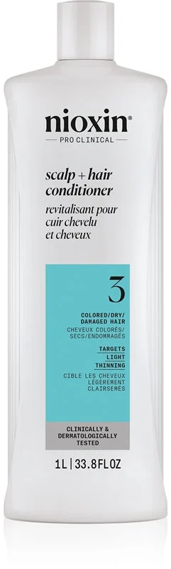 Nioxin System 3 - Balsamo - Capelli tinti e danneggiati con lieve indebolimento 1000ml