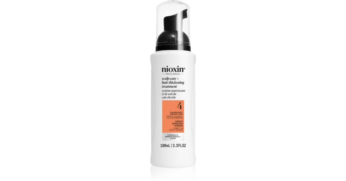 Nioxin Sistema 4 - Siero Densificante - Capelli Tinti e Danneggiati con Debolezza Avanzata 100ml