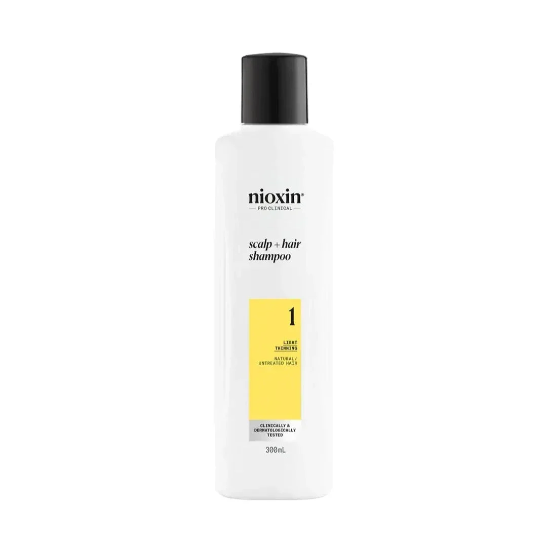 Nioxin System 1 Shampoo Capelli Fini da Normali a Diradati - 300 ml