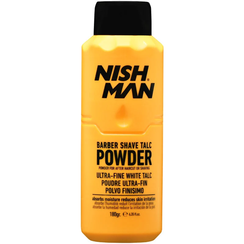 Nishman Barber Shave talco in polvere 180 g