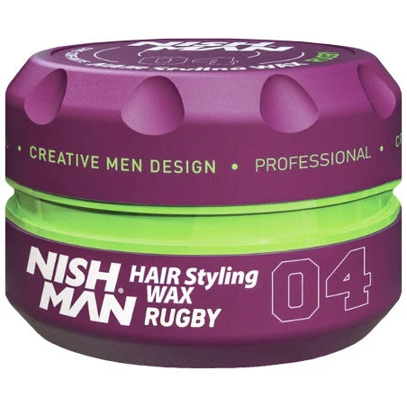 Cera per capelli Nishman 04 Rugby Pomata all'acqua 150 ml