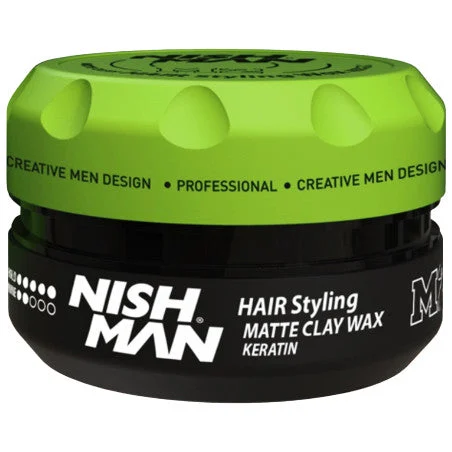 Nishman M2 Matte Clay WAX Cheratina Pomata 100ml