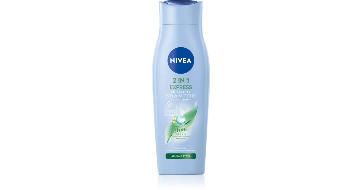 Nivea 2in1 Care Express Shampoo & Balsamo - 250 ml