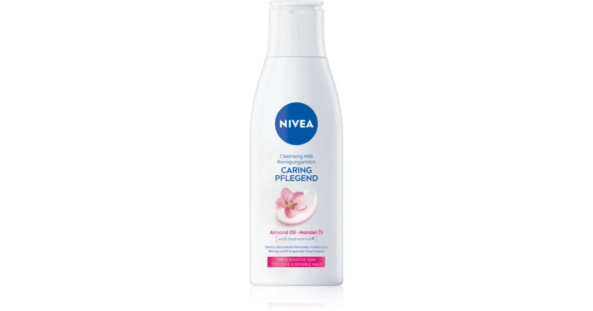 Nivea Latte Detergente Calmante per pelli secche e sensibili 200ml Effetto Acqua - 200ml