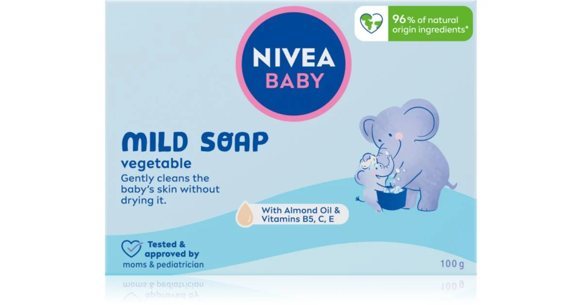 Nivea Sapone delicato per bambini - 100,0 g