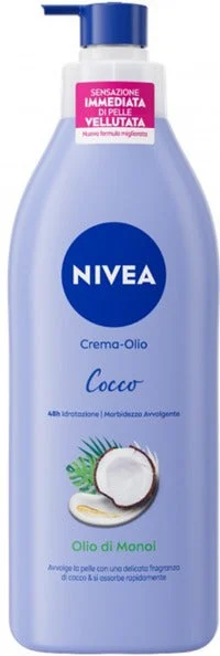 Nivea Nivea Crema Corpo Olio Pump Cocco E Olio Di Monoi 400 Ml