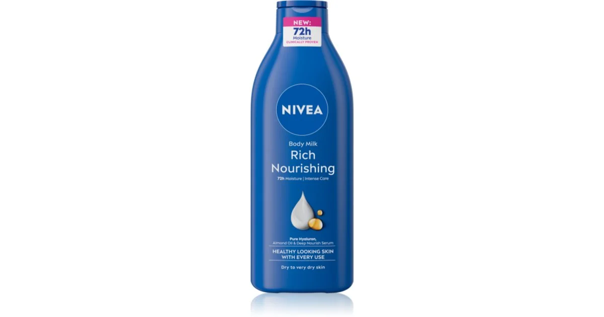 NIVEA latte nutriente corpo 400 ml