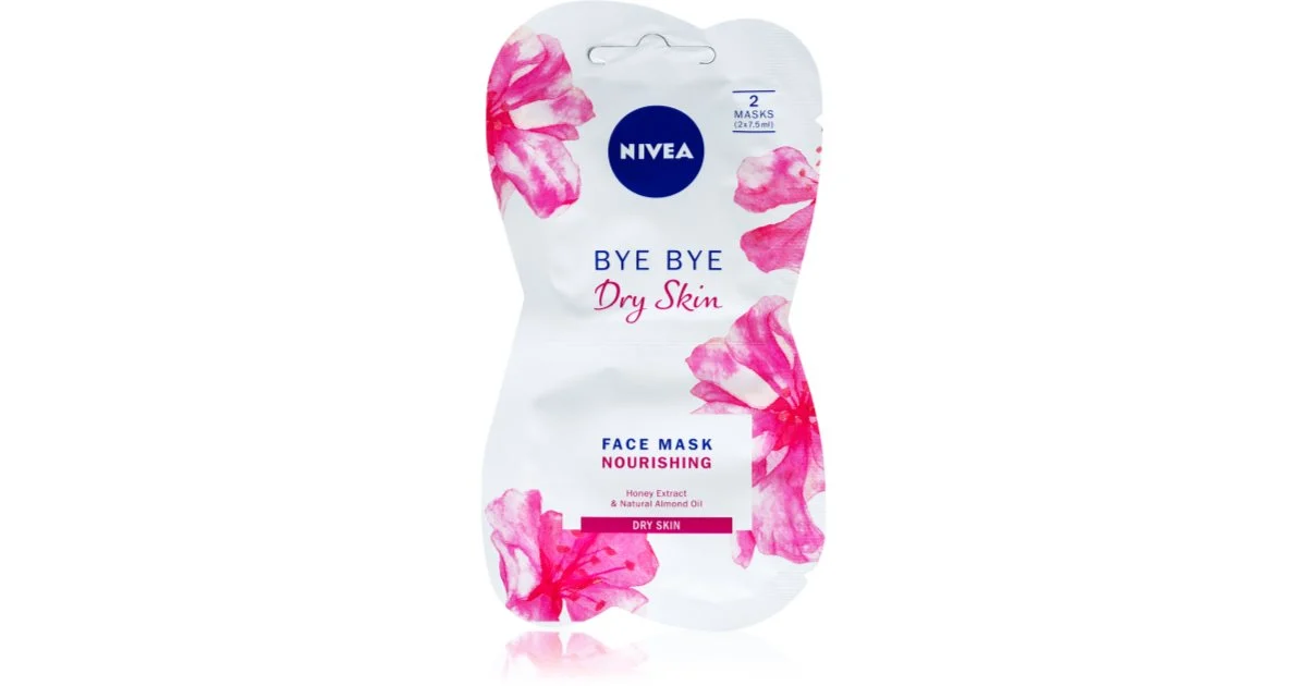 Nivea Bye Bye Maschera viso nutriente per pelli secche - 15ml