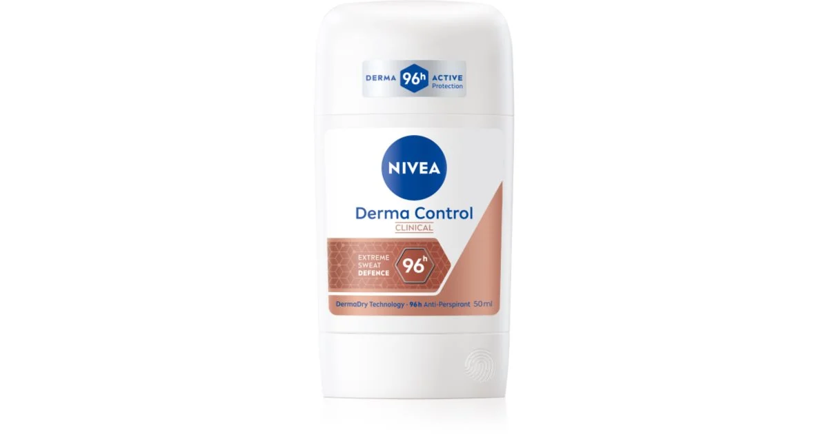 Nivea Derma Dry Control - Antitraspirante solido - 50ml