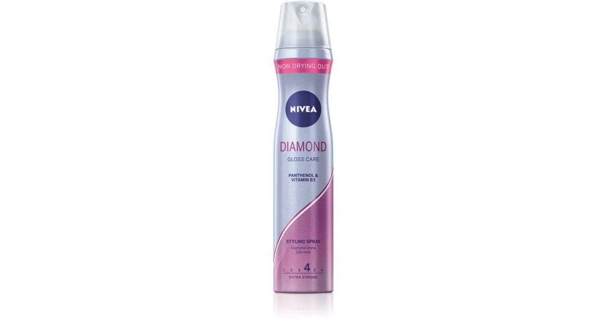 Nivea Diamond Gloss Styling Spray - 250ml