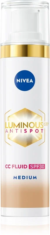Nivea Cellular Luminous630 SPF 30 CC crema 40 ml Medium