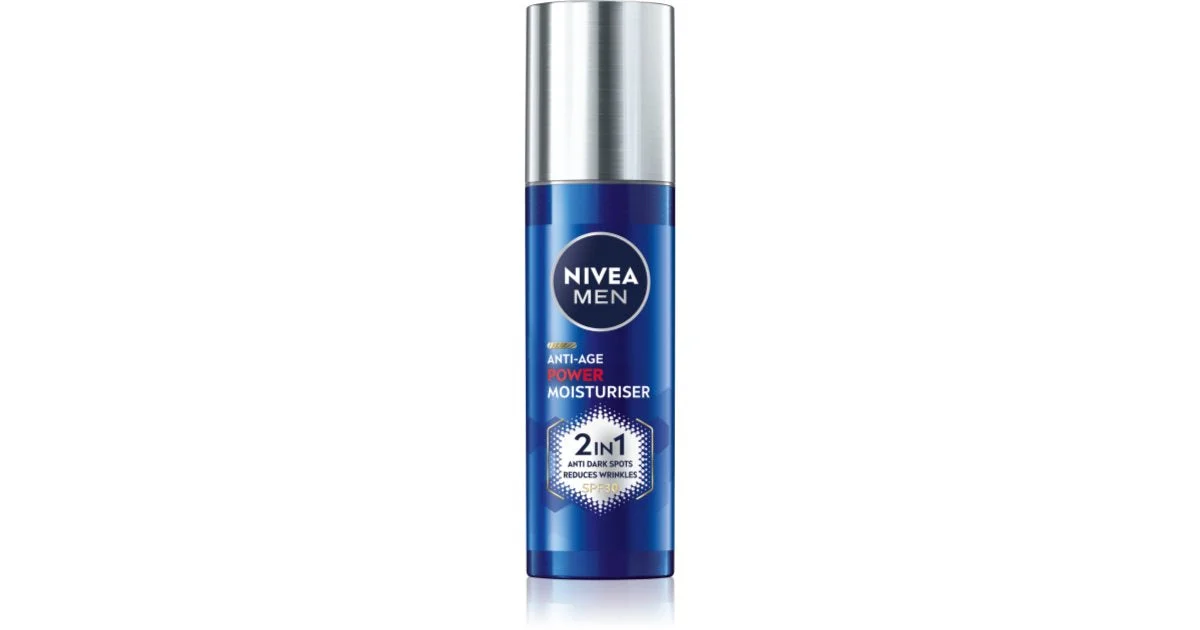 Nivea Anti-Age Power Moisturizer SPF 30 - Crema rinforzante per uomo - 50 ml