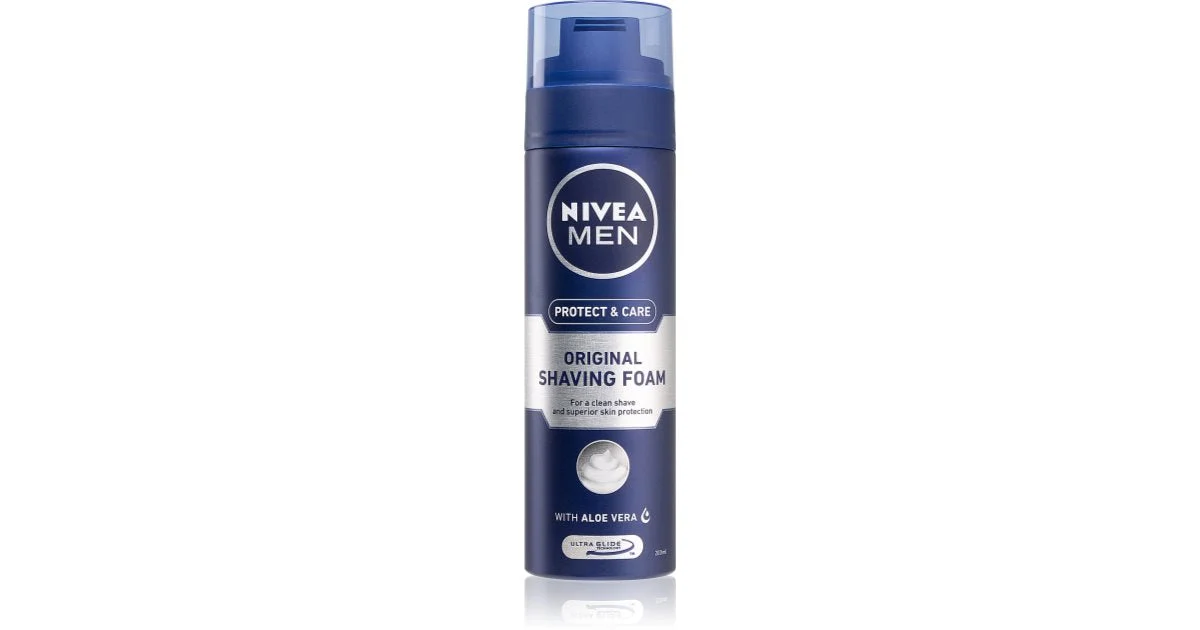 Nivea Schiuma da barba Uomo Protect & Care - Crema da barba - 200ml