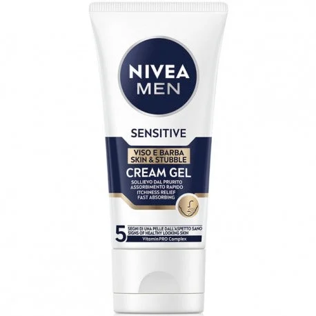 Nivea Nivea Uomo Sensitive Crema Gel Viso E Barba 50 Ml