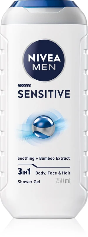 NIVEA Sensitive gel doccia per uomo 250 ml