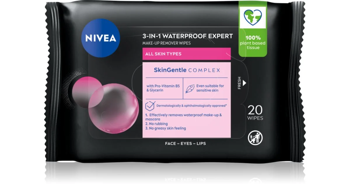 Nivea MicelleAir Expert (Salviette Struccanti) 20pz