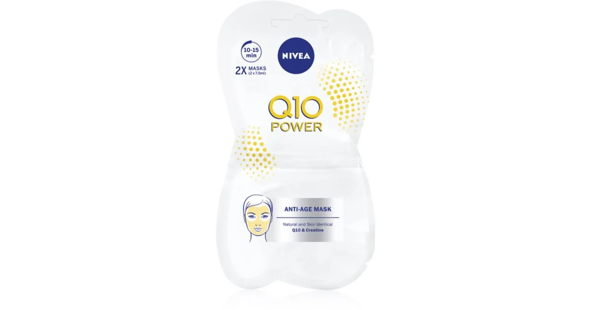 Nivea Q10 Power Anti-Age - Maschera levigante antirughe - 15ml
