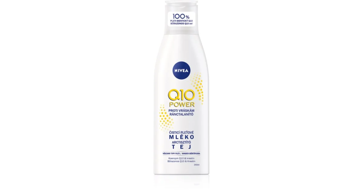 Nivea Latte detergente antirughe Q10 Plus 200 ml