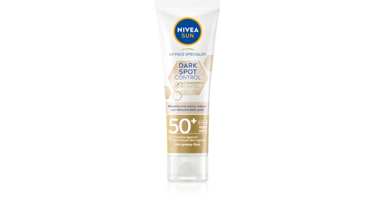 Nivea Sun Dark Spot Control Luminous 630 Fluido solare OF 50+ - 40 ml