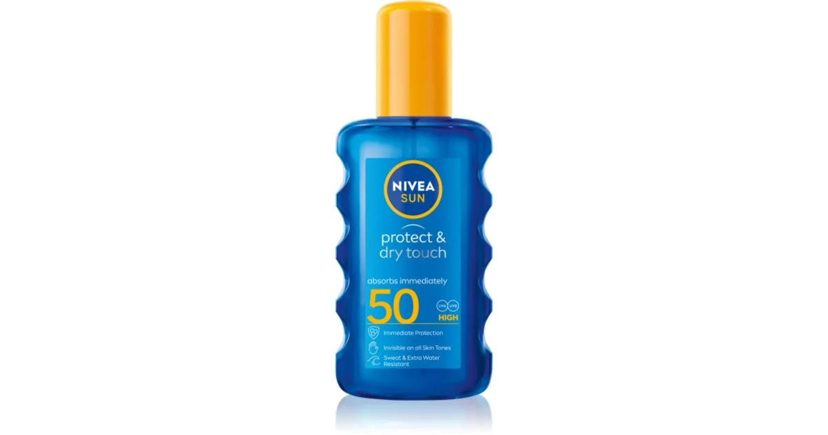 Nivea Spray invisibile Protezione solare e tocco secco SPF50 - 200 ml