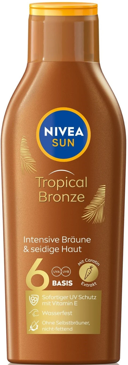 Nivea Lozione solare con beta-carotene SPF 6 (Carotene Sun Lotion) 200 ml - 200ml