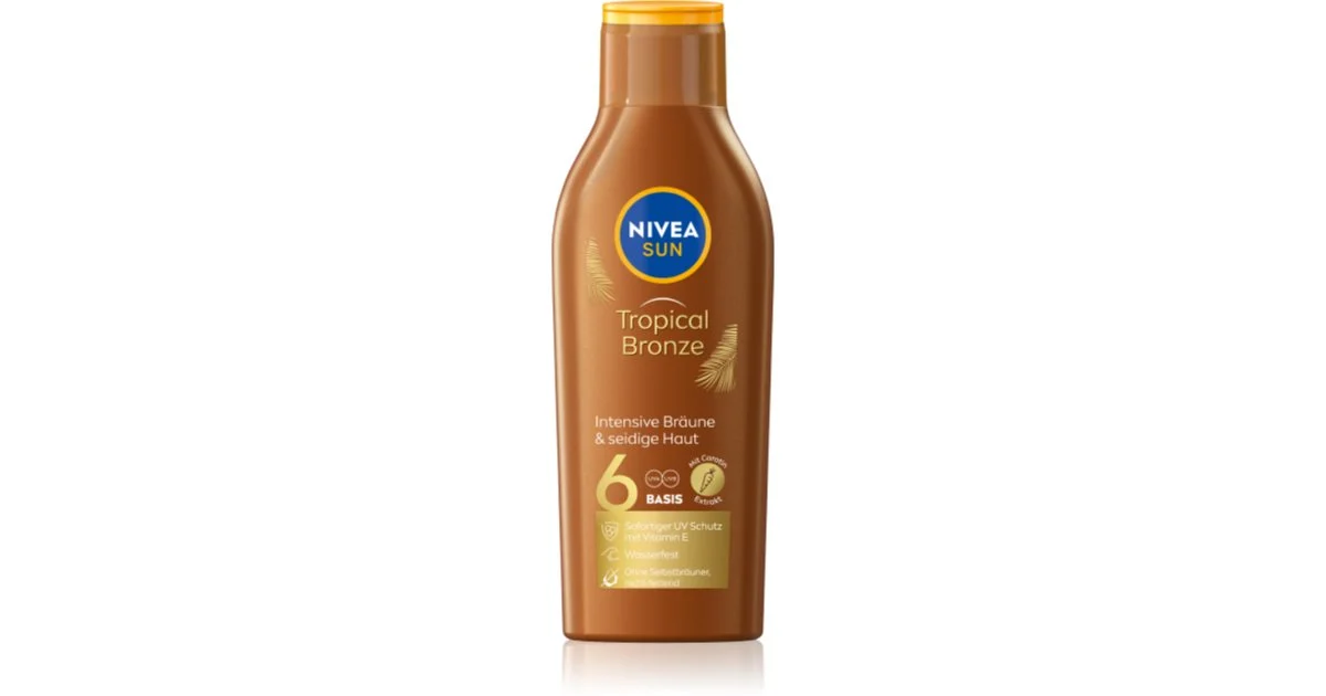 NIVEA Tropical Bronze latte abbronzante SPF 6 200 ml