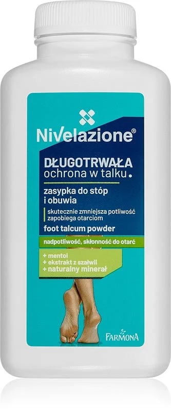 Farmona Nivelazione talco per i piedi contro la sudorazione eccessiva 100 g