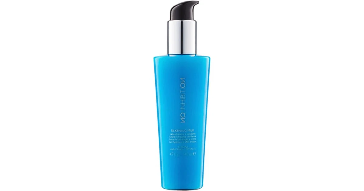 No Inhibition Guarana and organic extracts latte idratante per capelli brillanti e morbidi 140 ml