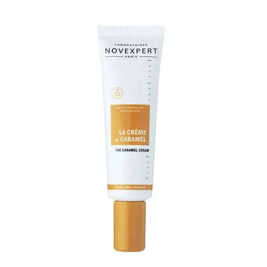 Novexpert Pro-Melanina La Crema al Caramello - Pelle Normale - Luminosità Dorata 30ml